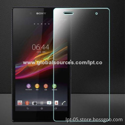 Premium Tempered Glass Screen Protector/Film, 9H Hardness, Knife-Proof for Sony XL39H Xperia Z